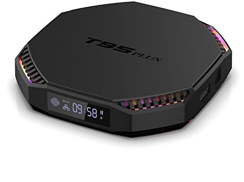 Android 11.0 TV Box, Set Top Box RK3566 Quad Core 8GB RAM 128GB ROM with Dual Wi-Fi 2.4G/5.0G, BT 4.0/ 3D Ultra HD 8K/4K H.265/ 1000M LAN/USB 3.0 Smart TV Box,8GB+64GB