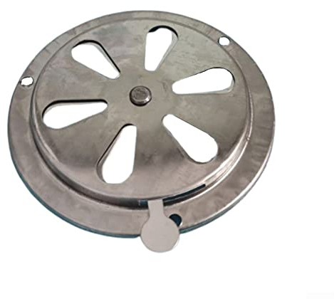 BBQ Grill Exhaust Vent Stove Air Vent Damper Replacement Parts, Oven Exhaust Cover Oven Air Regulating Valve -125mm