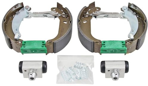 f.becker_line Bremsbackensatz vormontiert Hinten Rechts Links passend für DACIA Sandero