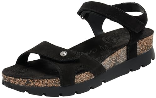 Panama Jack Women's Sandals, Sulia B18, Negro/Black, 36 EU