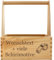 Bierträger als Schiedsrichter Geschenk - personalisierter 6er Holz Flaschenträger mit Schiri Motiven wie Fußball, Handball, Superschiri, Bester Schiedsrichter der Welt