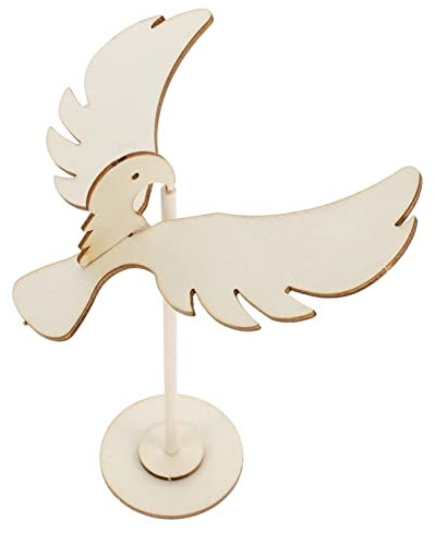 1 Satz balancierender Vogel bastelset basteln für holzkit handwerken für bastelsets für adventsgeschenke holzfiguren Holzkleber TOYANDONA