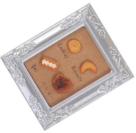 LRXIYODE Puppenhausrahmen Bausätze Mini Menschen Figuren Tür puppenstubenmöbel Dollhouse Furniture Dollhouse Accessories Dollhouse playmobile Mikro-Fotorahmen Puppenhausdekor Harz