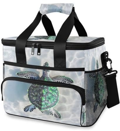 Teutle Water Cooler Lunch Bag Insulated Lunch Box Large Reusable Lunchbox Leakproof Freezable Cooler Bag for Women Men Work Picnic Travel