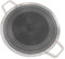 Lazmin112 Round Brot Grille, BBQ Grill Pan Stamp Festival de Calor de Múltiples Capas e Incluso Acero Inoxidable para Calefacción para la Placa de Inducción (38 cm)