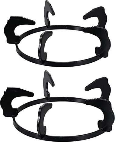 FUNOMOCYA 2piezas Soportes Antideslizantes para Estufa Gas Soporte Rejilla Hornillo De Gas para Ollas