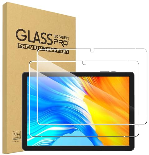 CONAPIKA 2 Pack Screen Protector for PRITOM M10/PRITOM Tablet 10 inch, HD Clear, 9H Hardness, Anti-Scratch, Shatterproof, No Bubbles Touch Sensitivity Anti-Fingerprint Tempered Glass