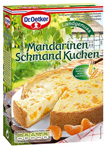 Dr. Oetker Mandarinen Schmand Kuchen 460g