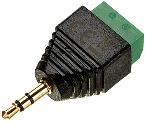 DeLock Adapter Terminalblock > Klinke 3,5mm Stecker 3 Pin