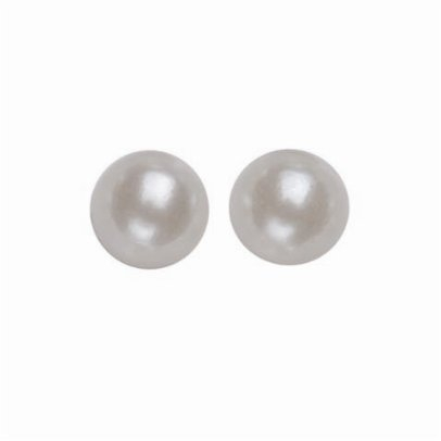 GLOREX P und D Perlen Halbe 4 mm Perlmut Selbstklebend, Plastik, Weiß, 14.5 x 8.6 x 0.2 cm