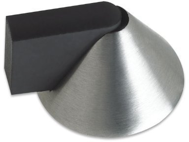 ZAS89SS Door Stop Floor Mounted Cone shape 38mm dia. From The Door Handle Store