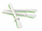 Lot de 10 pelles à colle en plastique pour enfants Blanc 11 cm