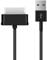 kwmobile Charger Compatible with Samsung Galaxy Tab 1/2 10.1/Tab 2 7.0/Note 10.1 - Charger Cable USB 2.0 30 Pin Charging Cord - Black