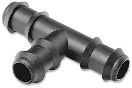 Abrisa Te para manguera de riego, Negro