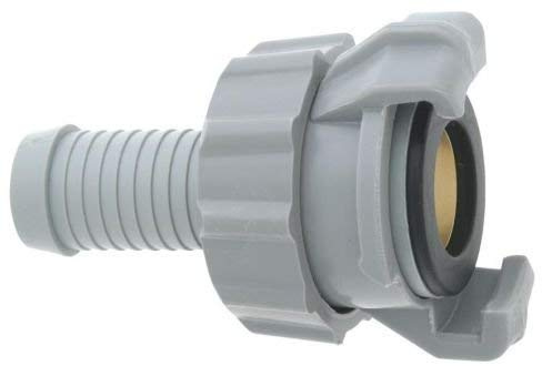 Geka 104SPLSB Schlauchstück SD 1 Zoll 25 mm aus Kunststoff, Grau, 18 x 8 x 13 cm