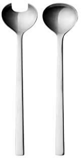George Jensen GJ 282167 New York Salatbesteck Matt, Edelstahl, Stainless Steel, 5,4 x 14,7 x 33,79 cm