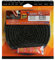 PYRO FEU Junta refractaria 8mm x 2,5m + Tubo Pegamento, Fibra de vídrio, Negra, estandar