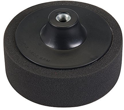 Silverline 978708 M14 Foam Polishing Head 150 mm So ft Black