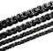 SoulCats Königskette Halskette Armband Set Panzerkette Edelstahl schwarz, Größe: 6 mm;Farbe: Schwarz;Auswahl: Kette 70 cm