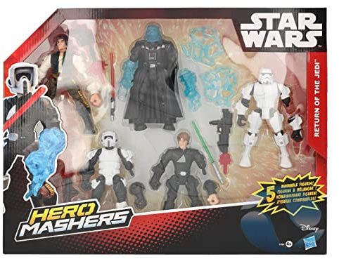 Star Wars Hero Mashers Action Figuren 15 cm Multipack 2015 Episode VI, Mehrfarbig