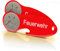 Einkaufswagenlöser Code24 Feuerwehr F2 / Schlüsselanhänger Einkaufschip mit Schlüsselfundservice/Abziehbarer Einkaufswagenchip Metall, Chip Einkaufswagen, Key Finder / 2 Stück