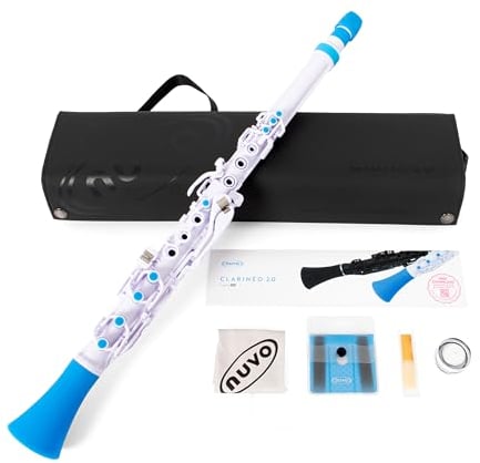 NUVO Clarinéo 2.0, weiß-blau, Standard Set