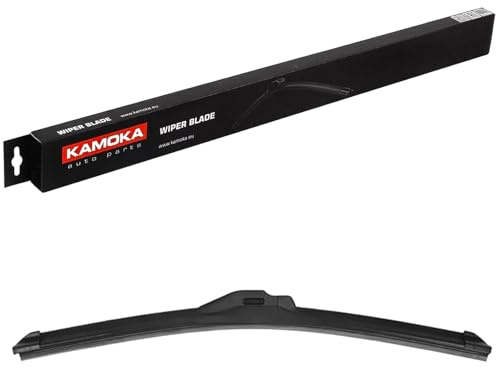 KAMOKA Scheibenwischer mit Spoiler Vorne Länge: 400mm Kompatibel mit VW Transporter T4 Bus 70B, 70C, 7DB, 7DK, 70J, 70K, 7DC, 7DJ Hakenbefestigung 27400U