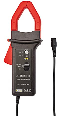 Chauvin Arnoux PAC 27 Adattatore pinza di corrente Intervallo di misurazione A/AC (range: 0.5-1000A Intervallo di misurazione A/DC (W