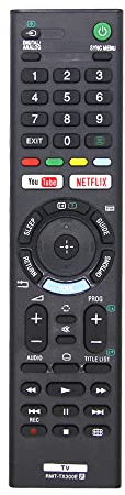 Replacement RMT-TX300E Sony tv remote control for TV Sony remote control with Netfllx and You Tube buttons