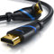 Primewire – 2m 8k HDMI Cable - 90° angled - 8 K @ 60 Hz with DSC - 7680 x 4320 - HDMI 2.0 2.1 – HDR - 4k HDMI cable – Ultra HD II - Dynamic HDR-10+ - VRR - Dolby Vision - for PS5 PS4 Xbox Blu Ray