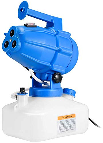WHR-HARP Pulverizador Eléctrico Portátil de 5L, Nebulizador Frío ULV, Pulverizador Desinfectante, para Hospitales de Interior/Exterior Garden Hotel School Factory