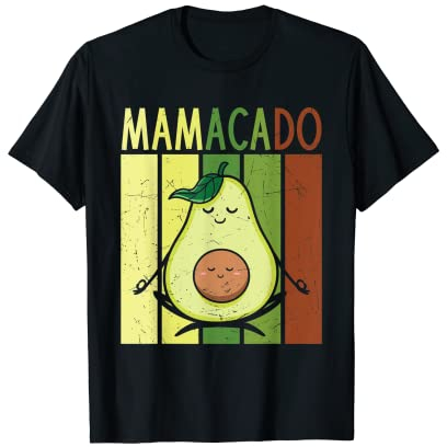 Mamacado Avocado Mutter Schwangerschaft Ankündigung T-Shirt