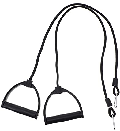 Warmhm 1 Pair of Stepper Resistance Bands Fitness Pull Ropes Fitness Resistance Belts