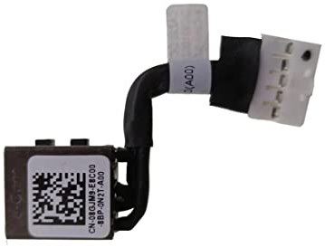 Fleshy Leaf DC Power Jack Harness Cable Replacement for Dell Latitude 7480 7490 7491 E7480 E7490 E7491 DC30100Z400 8GJM9 08GJM9