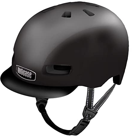 Nutcase Kinder Fahrradhelm Little Nutty MIPS, Onyx, 52-56 cm, 10001