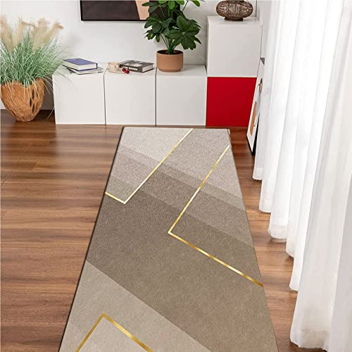 Sehr langer Flur-Läufer, schmale Teppiche, 100 cm, 2 m, 300 cm, 4 m, 5 m, 6 m, rutschfester Teppichläufer für Küche, Treppen, Korridor, weicher Griff, waschbare Bodendekoration ( Size : 70x600cm )