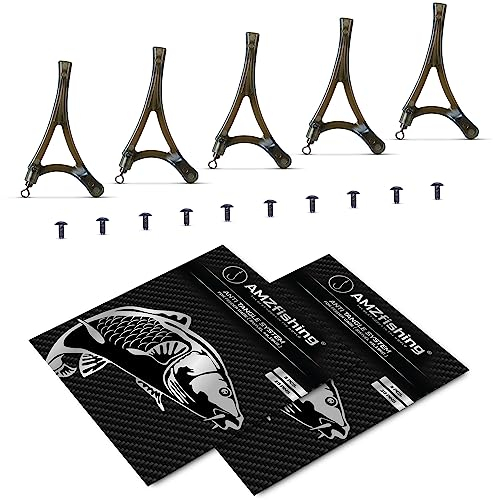 NEU AMZfishing® 5X Anti Tangle Booms für Feeder Cage | Anti Tangle Boom | Karpfenangeln | Karpfenzubehör | Karpfenangeln Zubehör | Method Feeder | Futterkorb Angeln Zubehör