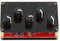 Audiomischer 4 Eingänge 1 Ausgang Passiver Stromkreis Mini-Stereo-Soundkarte Mischpult 100-240 V für Live-Hochzeitsfeiern (EU-Stecker)