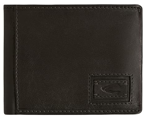 camel active Dust Herren Geldbörse Klein Querformat Klein Schwarz
