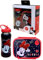 CARTOON Disney Minnie Mouse - Juego de 2 fiambreras de aluminio con boquilla plegable y fiambrera