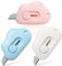 3Pcs Mini Box Cutter, Mabor einziehbares Universalmesser Klein Cloud Utility Messer für Papier Schachtel Paket Papierschnitt