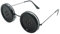 XHBTS Knopfaugen Brille Coraline Halloween Kostüm Zubehör Cosplay (Black A)