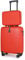 Premium Makeup Travel Case + Small Cabin Suitcase 2 Pcs Set, 100% German Covestro Polycarbonate, Excellent Organisation & Wet/Dry Separation, Cosmetic Organiser & 4 Wheel Hand Luggage (Burnt Orange)