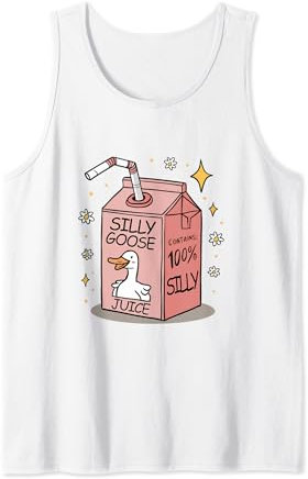 Silly Goose Juice Karton mit Saft Tank Top