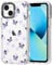 MOSNOVO Case for iPhone 13, [Buffertech 6.6ft Military-Grade Drop Protection] [Anti Peel Off Tech] Clear TPU Bumper Phone Case Cover Design - Lilac Butterfly