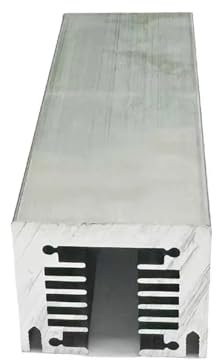 FULIMEI High Power Air-cooled Radiator Profile Thickened 38 * 34 * 100 Electronic Power Tube Radiator With Fan