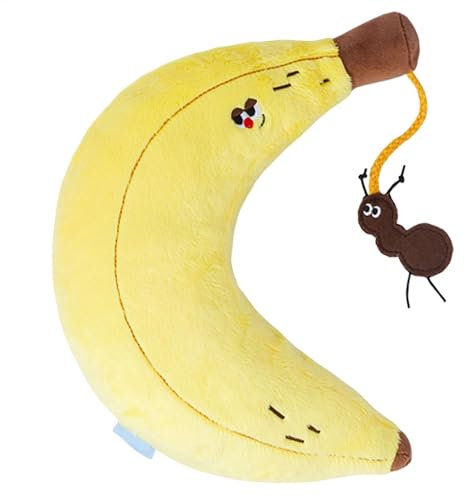 Beißspielzeug für Katzen - Cartoon Beißspielzeug für Katze - Beißfester Welpe Plüsch, lustige Kaupuppen zum Entspannen, Unterhaltung, Beißen, Spielen