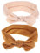 Vaguelly Baby-stirnbänder-set 2er-pack Baby-haarbänder Schleife Stirnband Für Neugeborene Mädchen Kleinkinder Haar-accessoires Für Mädchen