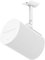 2 in 1 Speaker Wall Mount Backet for Sonos Era 100 Wall Mount or for Sonos Era 100 Ceiling Mount Brackets White with Tilt & Swivel Adjustment for Different Use Needs, Single