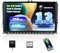 [2+64G]SIXWIN Android 13 Autoradio con CarPlay/Android Auto/Mirror Link per VW Golf 5 6 Polo Tiguan Caddy Skoda Passat,9 Pollici Touchscreen Schermo Navigatore con WiFi Bluetooth RDS FM EQ